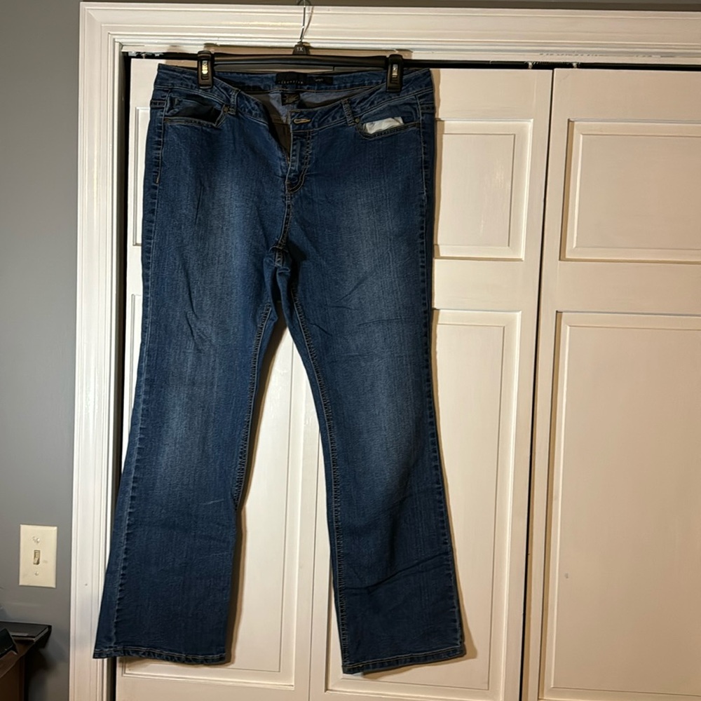Attention curvy fit jeans
